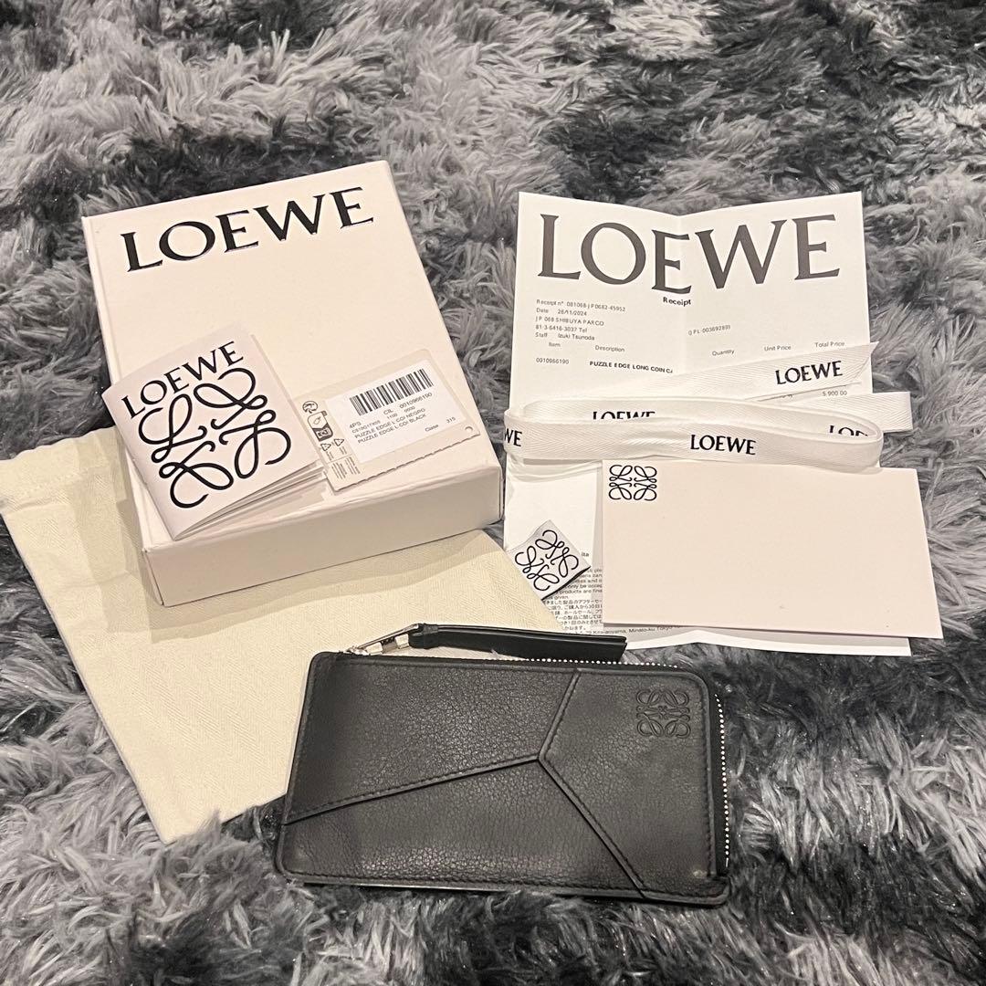 LOEWE ブラック ケース　財布