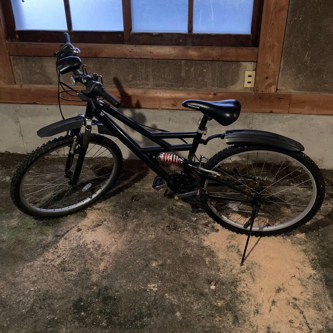 マウンテンバイク ブラック