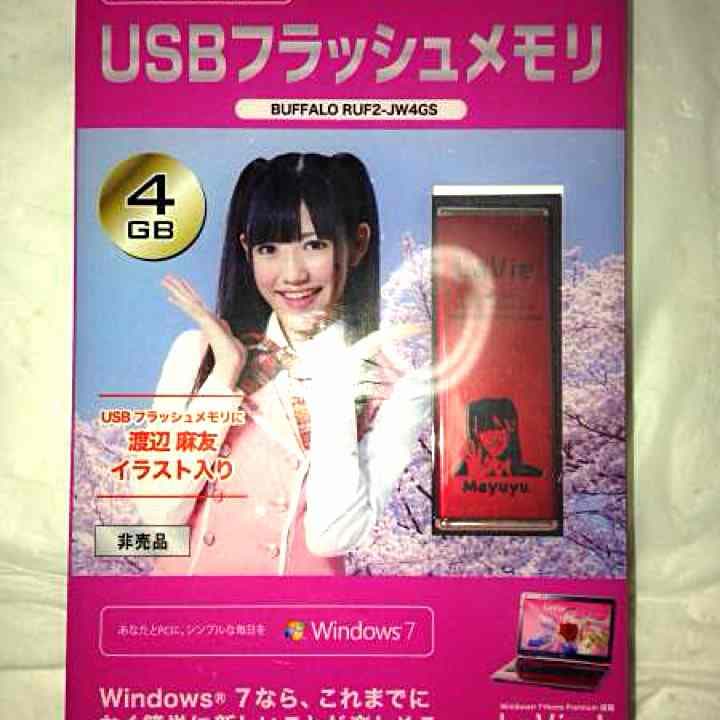 限定！AKB48 渡辺麻友 フラッシュメモリ 4GB