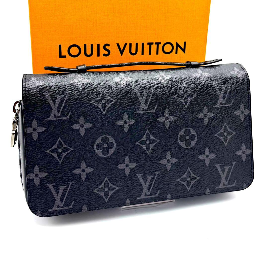 ルイヴィトン エクリプス ジッピーXL ラウンドファスナー長財布 M61698