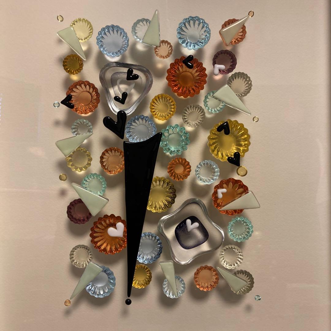 【4き】上村由希　 ガラスコラージュ　SavoN Bouquet