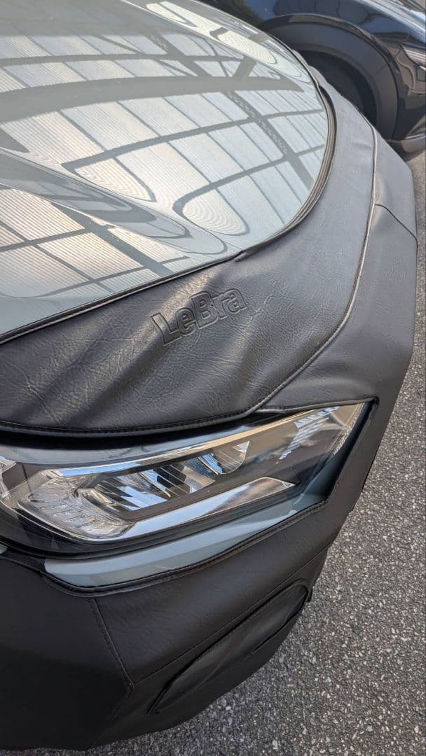 ［Reona］トヨタ RAV4 フロントバンパーカバー ノーズブラ フル