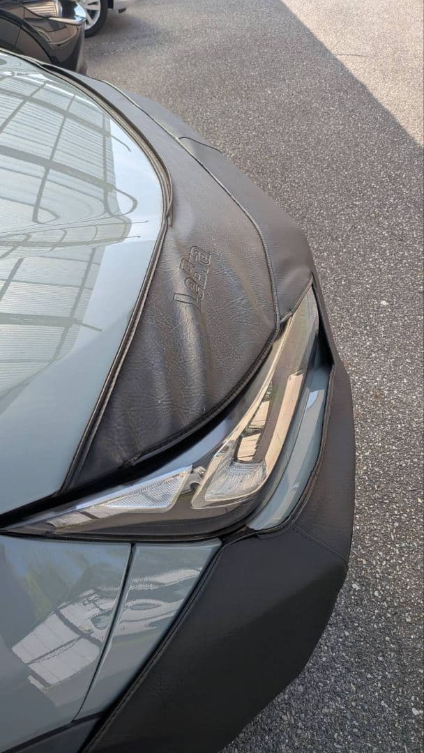 ［Reona］トヨタ RAV4 フロントバンパーカバー ノーズブラ フル