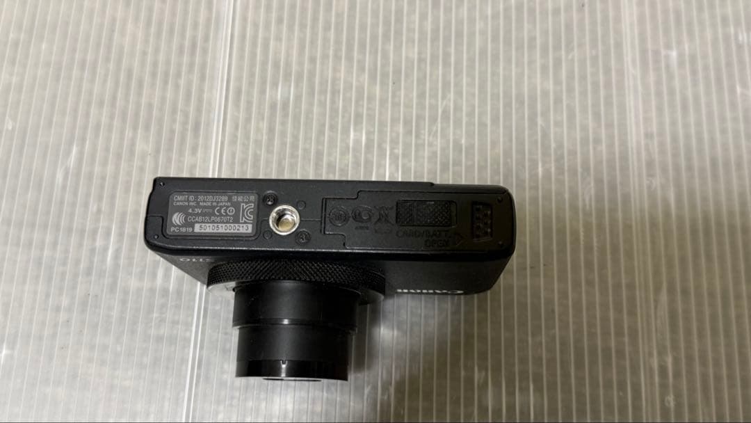 Canon powerShot S110デジタルカメラ ジャンク