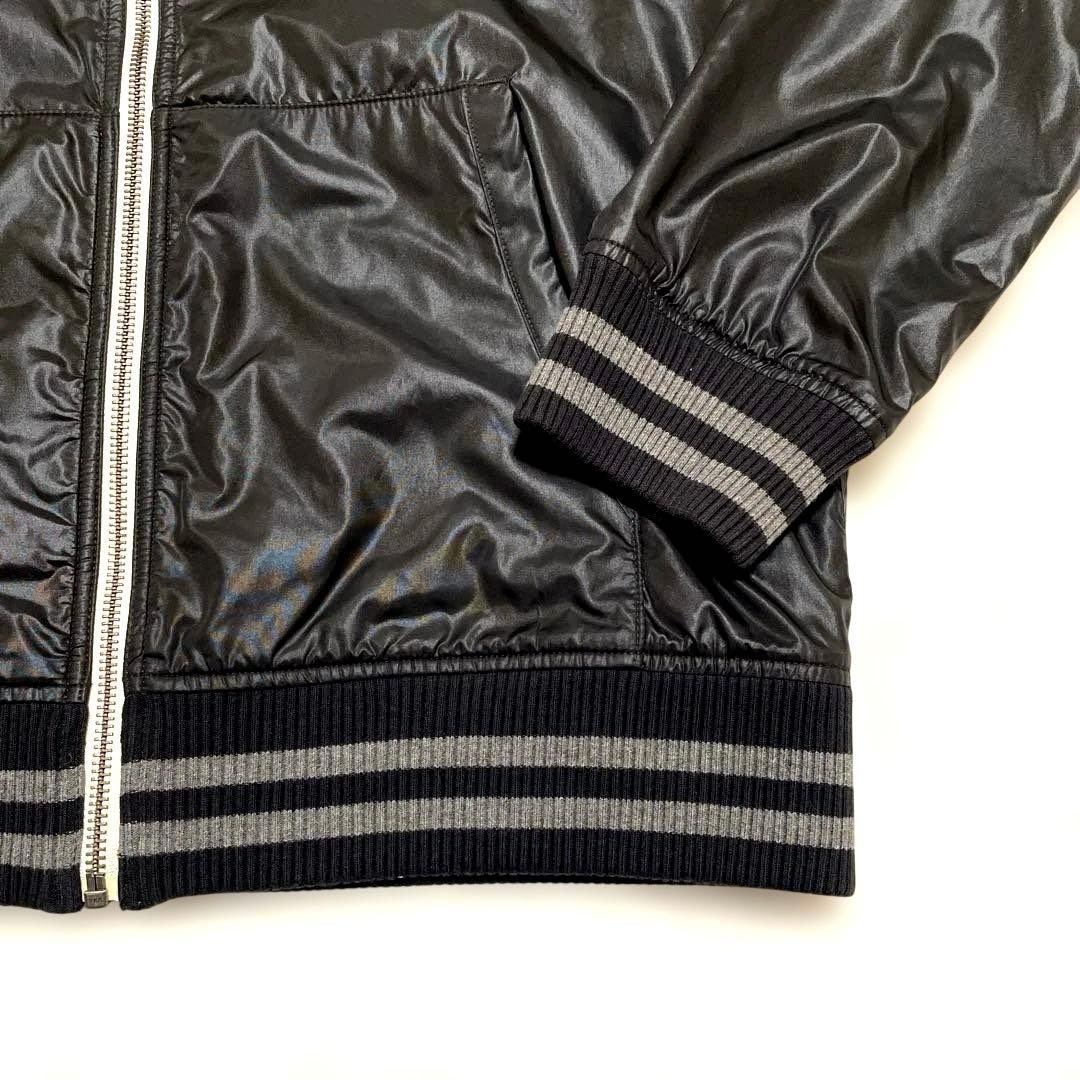 【美品】バーバリーブラックレーベルジップアップパーカーリバーシブル3