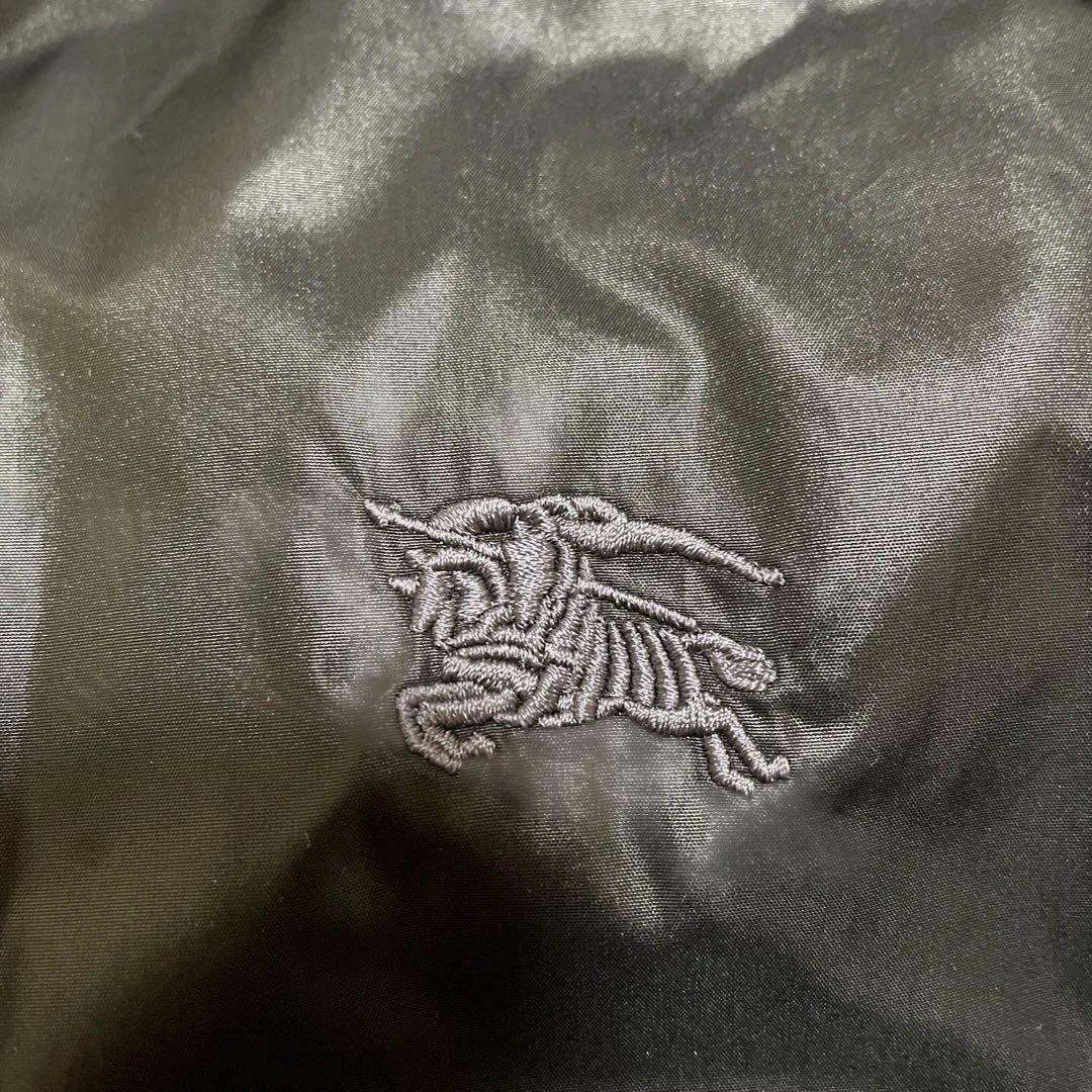 【美品】バーバリーブラックレーベルジップアップパーカーリバーシブル3