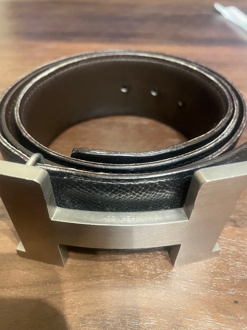 エルメス　H型バックル ベルト