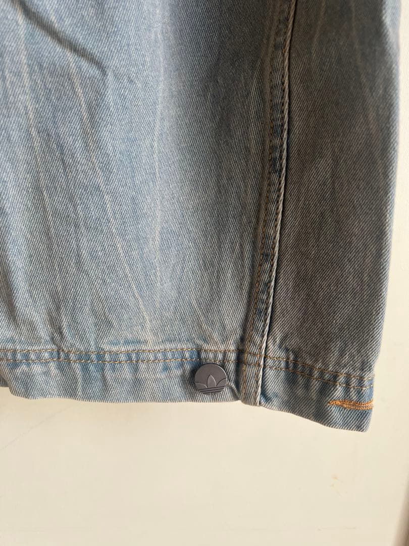 のび太様、27 新品adidas ADILENIUM3バナナフィットデニムパンツ