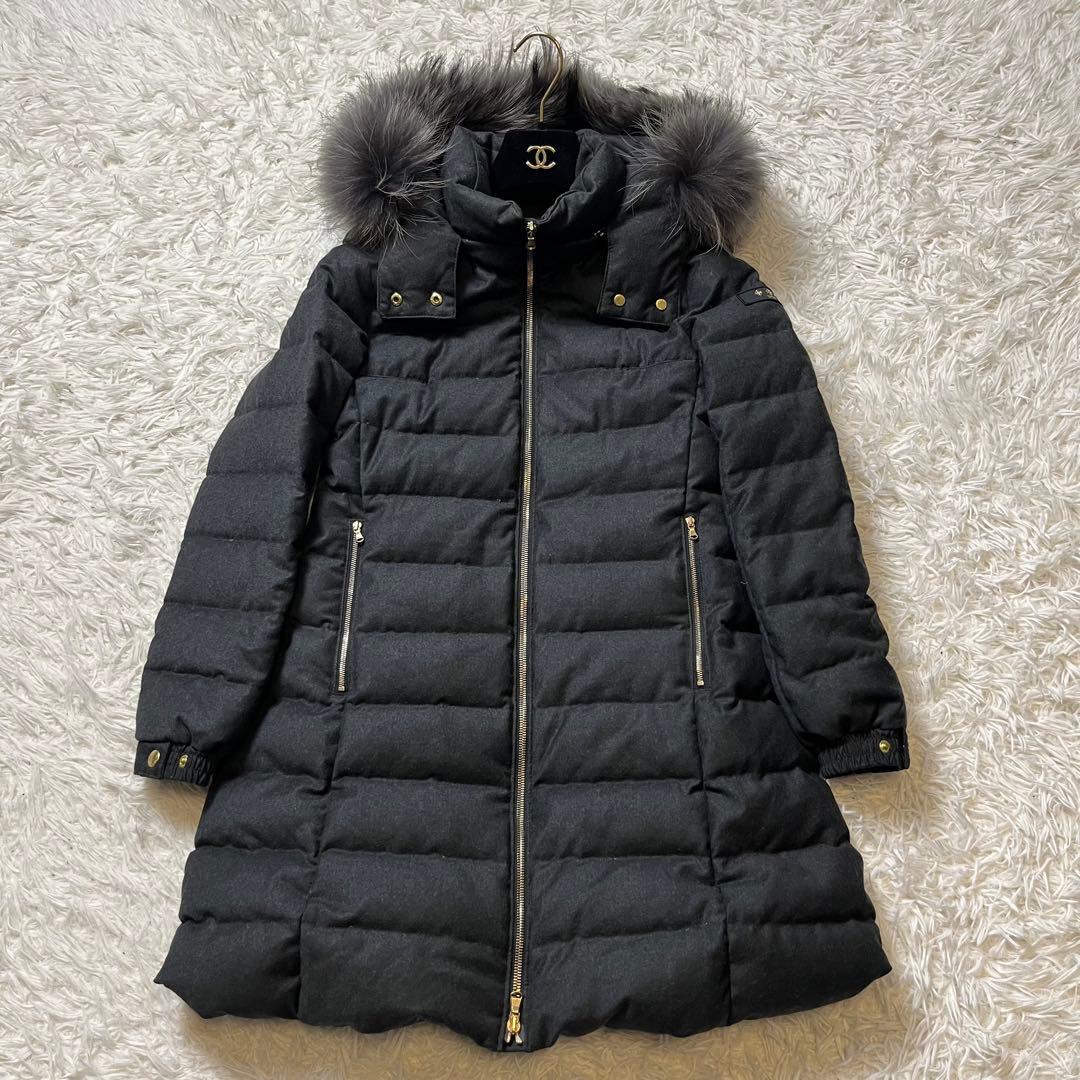 p様　TATRAS ラヴィアナ ファーダウンジャケット Aライン　S