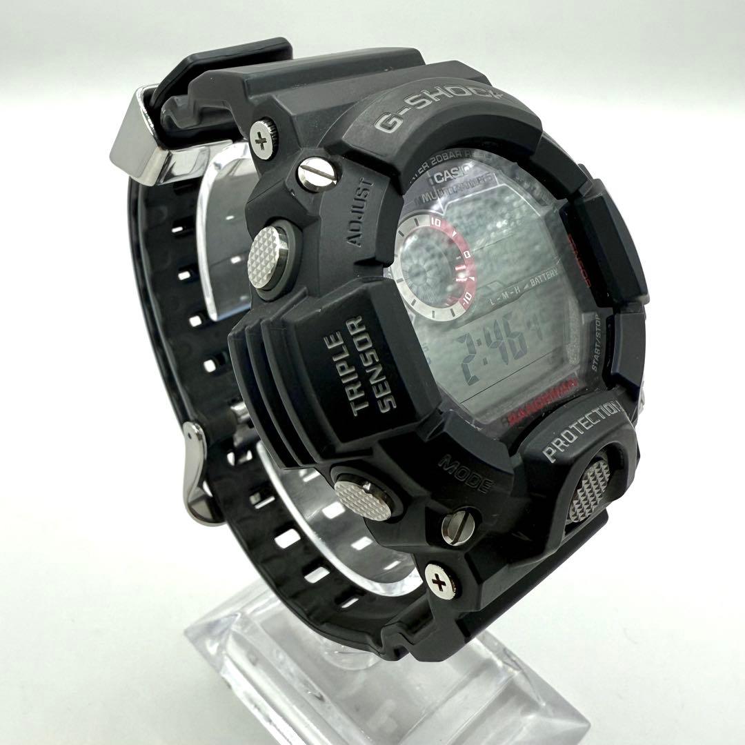【美品】　CASIO G-SHOCK GW-9400-1JF レンジマン