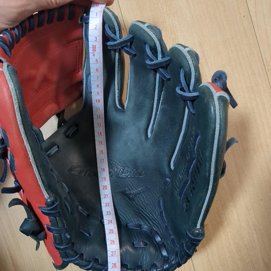 Mizuno ソフトボール用グローブ 赤/緑