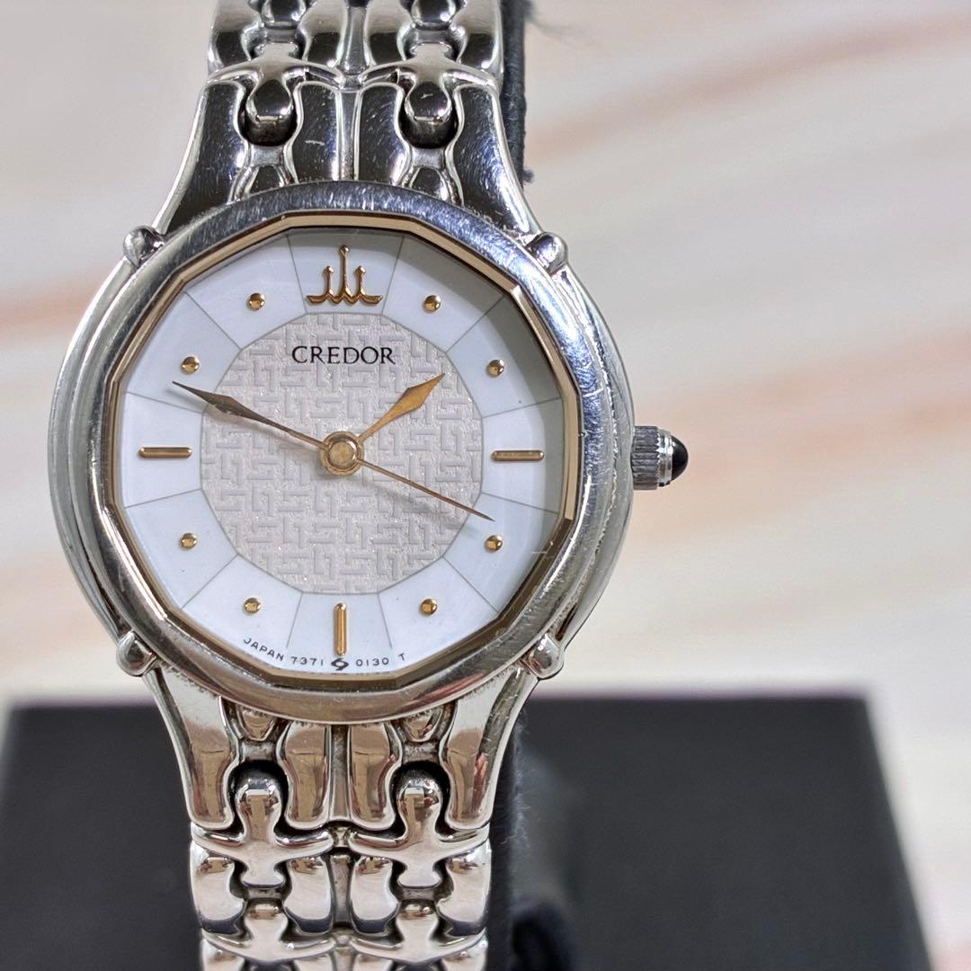 SEIKO CREDOR　セイコー クレドール　クオーツ 美品　可動