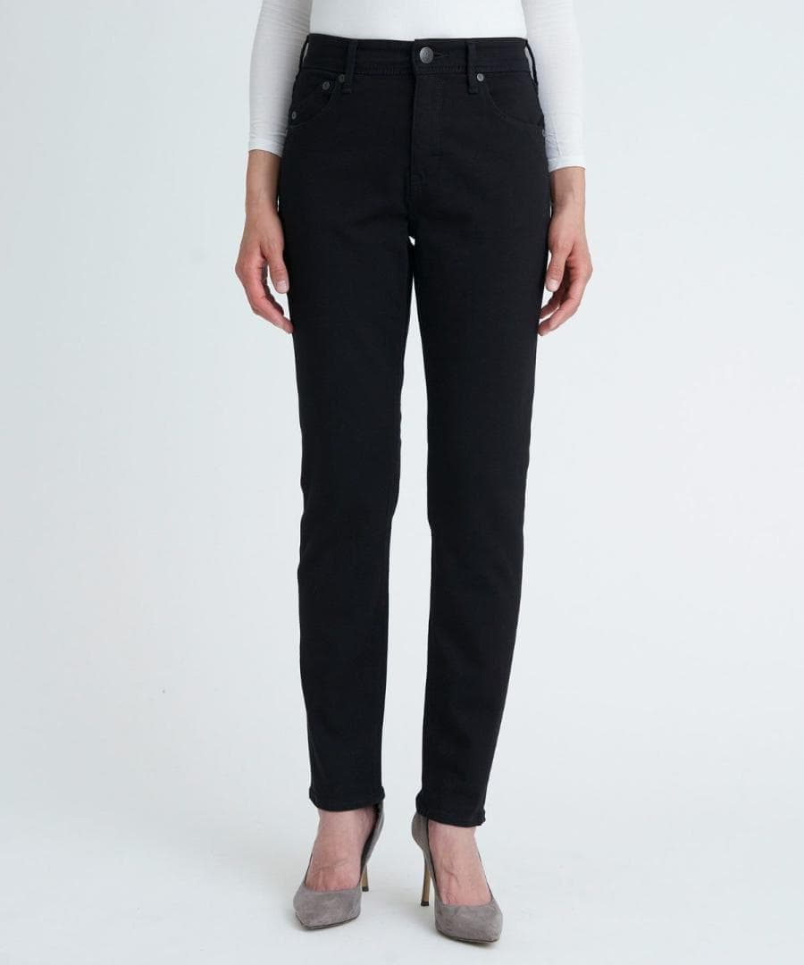 【新品・未使用】YANUK　RUTH(ルース)　スリムテーパード　ヤヌーク　黒