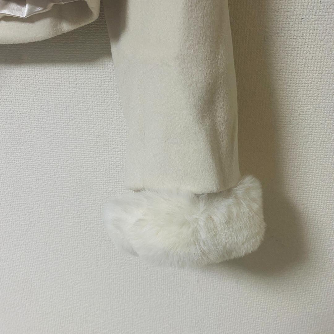 新品未使用　michellMacaron ミシェルマカロン ショートコート 白