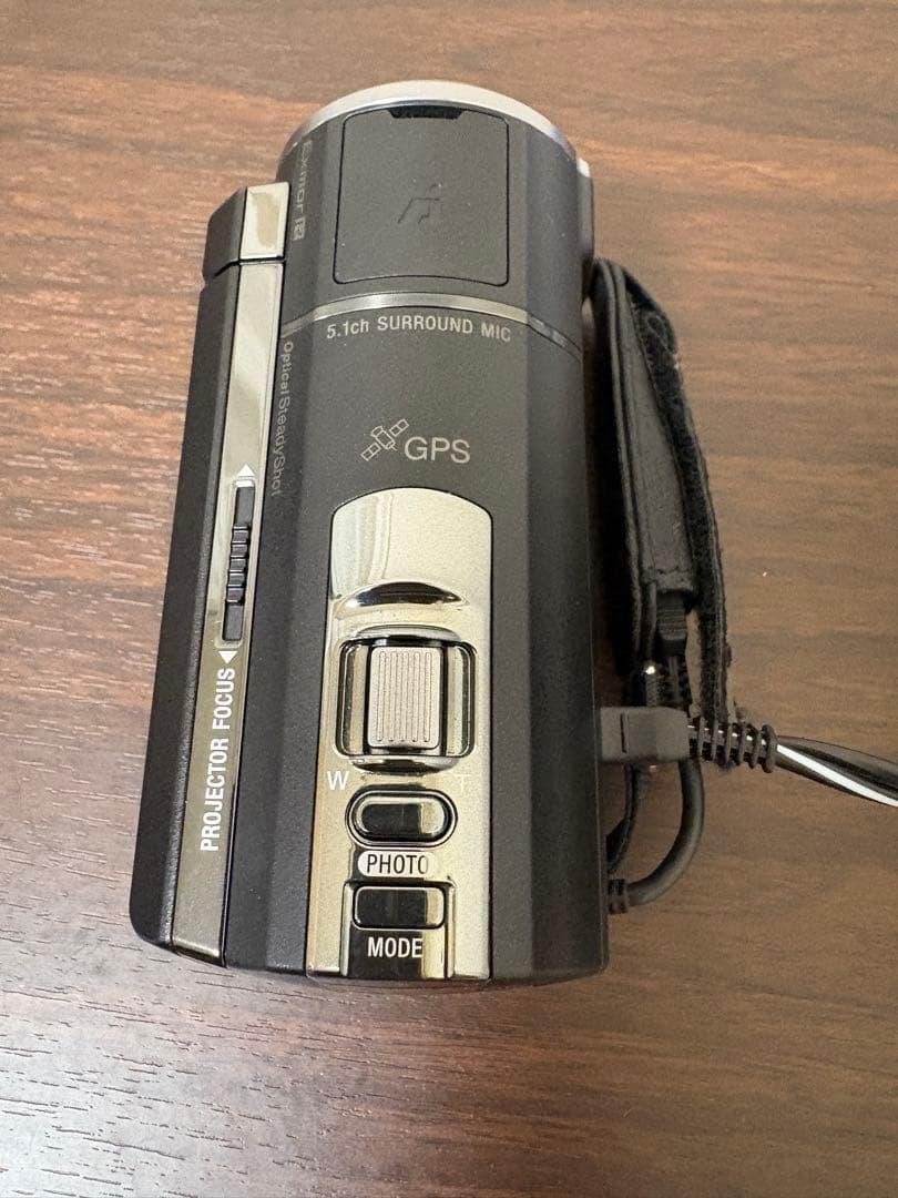 SONY HDR-PJ590V 美品　長時間バッテリー&ポーチ付き