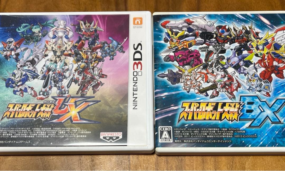 3DS スーパーロボット大戦UX BX 中古