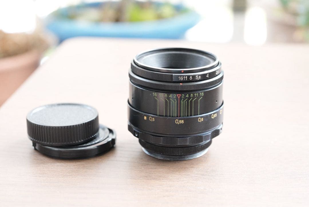 分解清掃済 Helios-44-2 58mm f2 ぐるぐるボケ 21