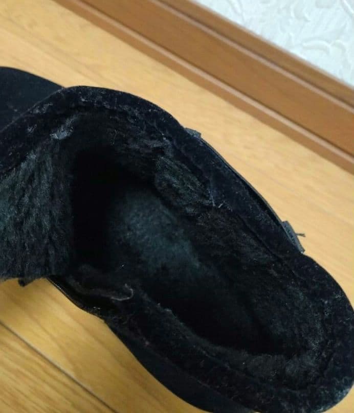 【第一ゴム　タグ付着用1回！シェブリー　完全防水スエードショートブーツ22.5】