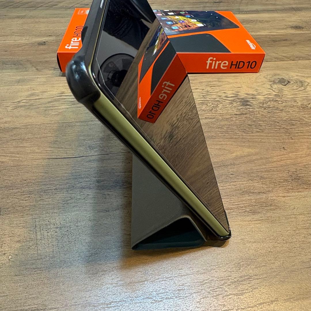 Fire HD 10 タブレット 10.1 本体 32GB オリーブ カバー付き
