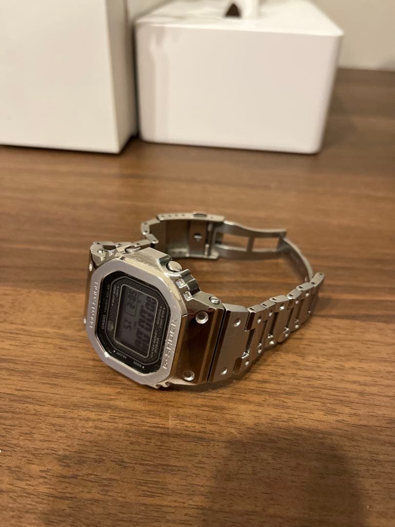 カシオ ジーショック フルメタル 電波ソーラー GMW-B5000D-1JF