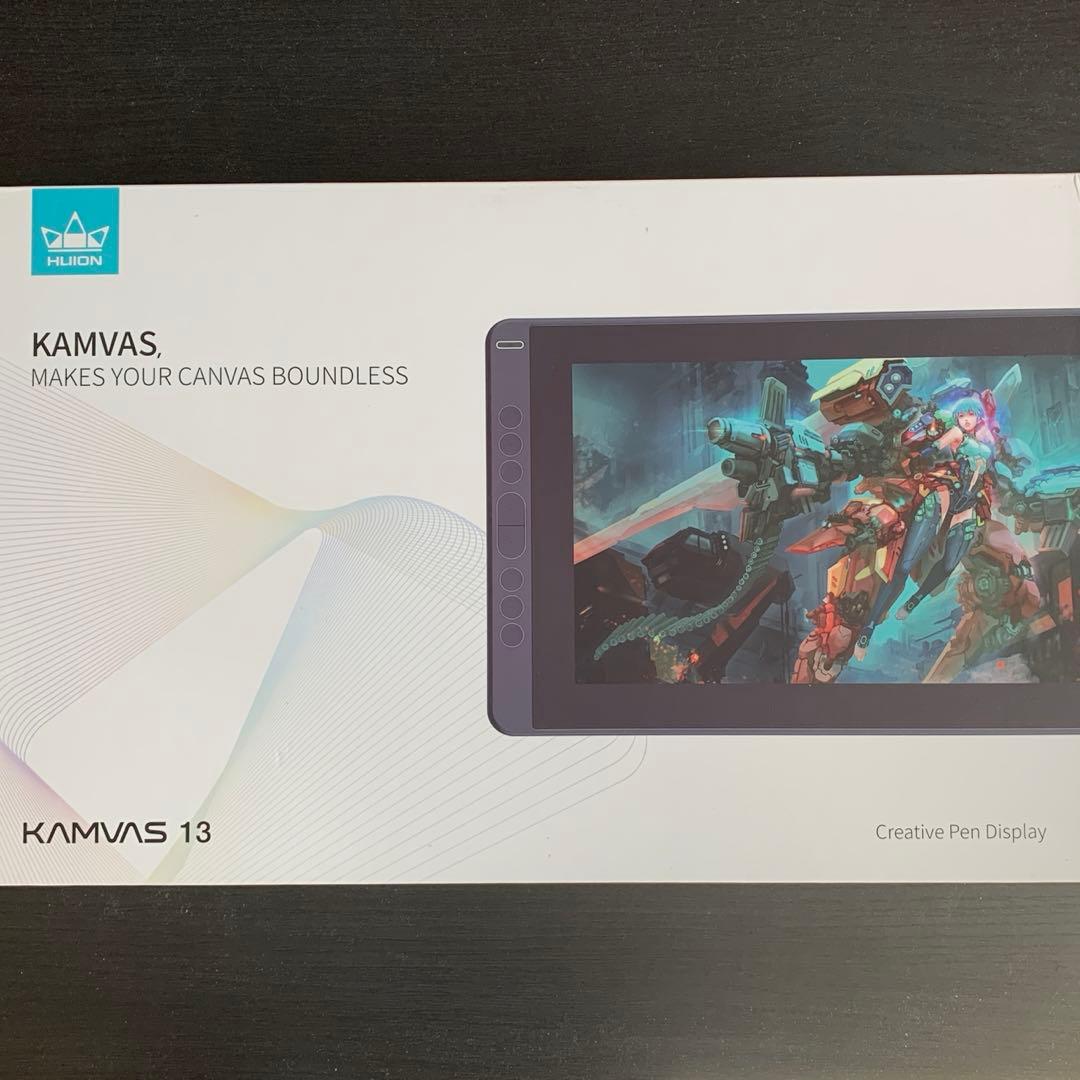 HUION 液タブ Kamvas 13 ブラック 中古品