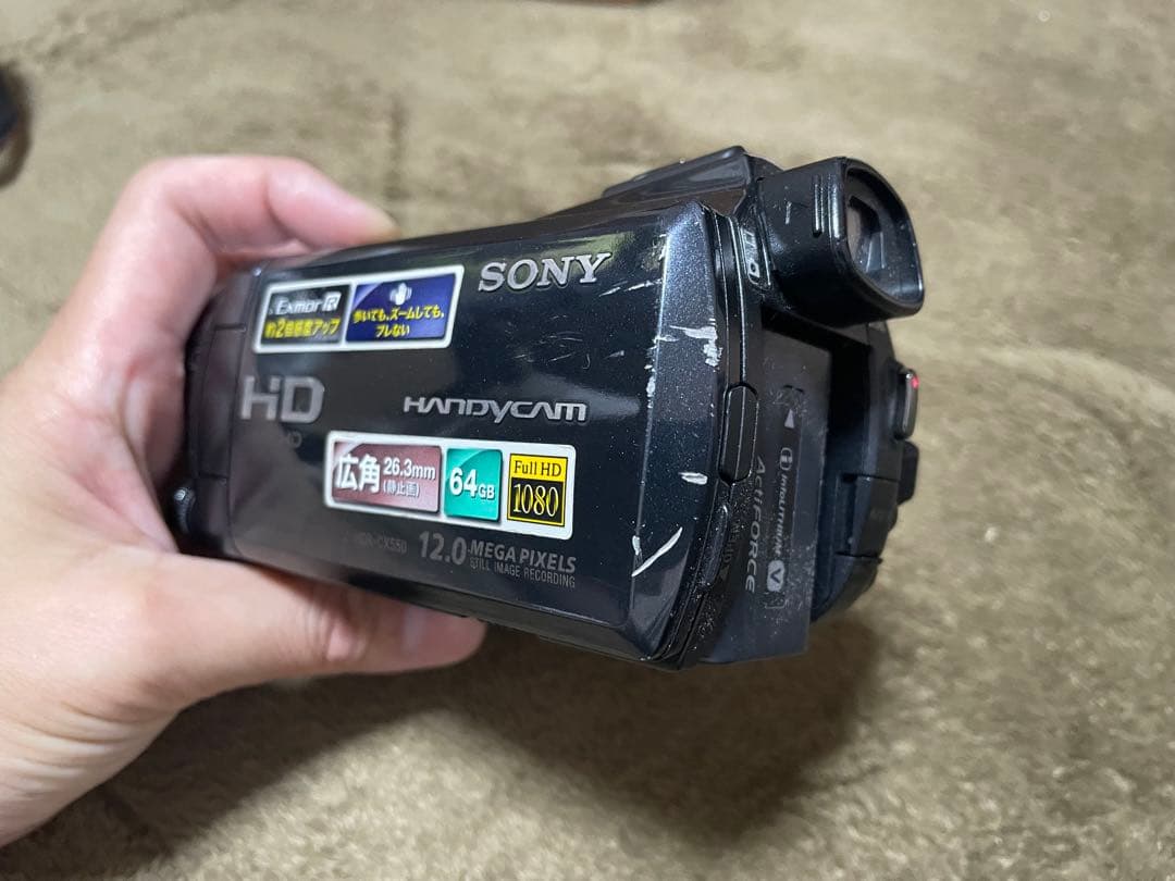 SONY HDR-CX550V ビデオカメラ 本体
