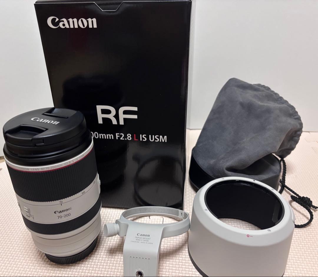Canon RF 70-200mm F2.8 IS USM レンズ　キヤノン
