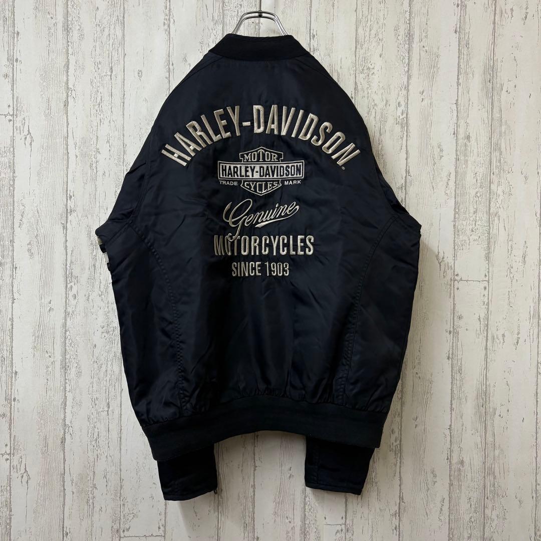 【激レア】ハーレーダビッドソン　ジャケット　ブルゾン　完売モデル　ヴィンテージ