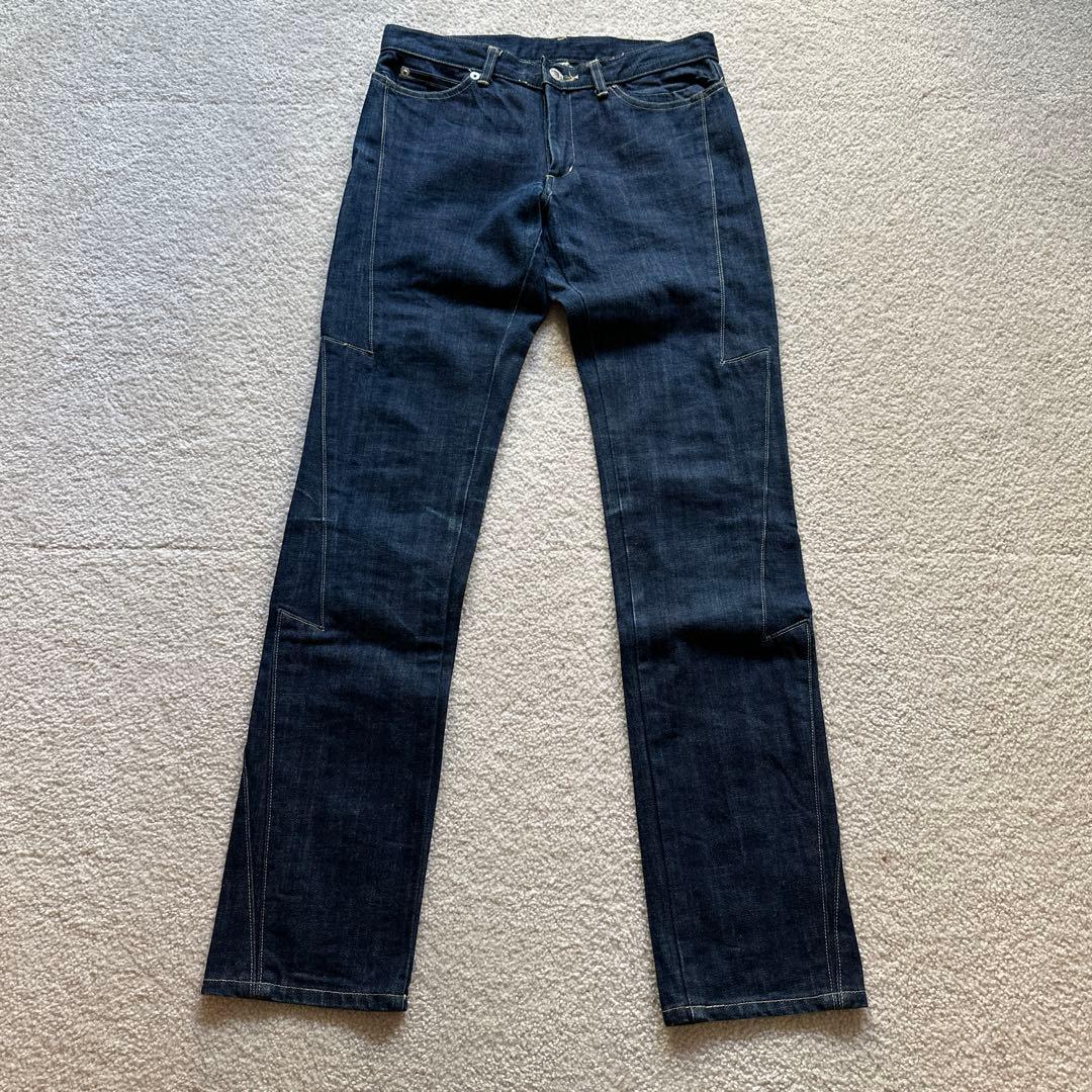 01ss UNDERCOVER 稲妻 サンダーステッチデニム パンツS