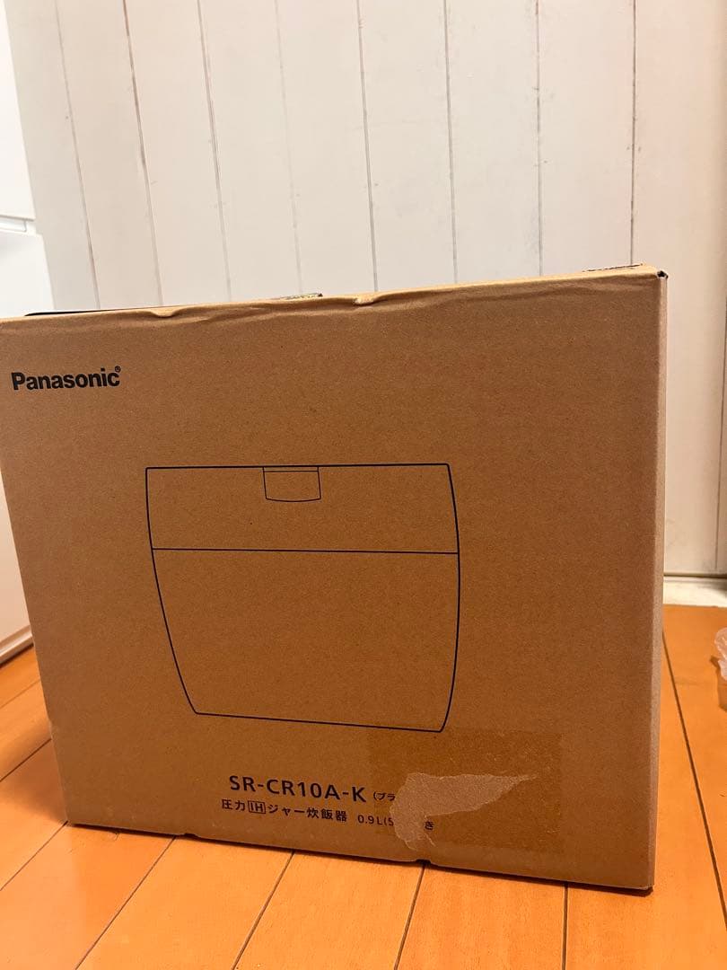 丹さん　未開封　Panasonic圧力IH炊飯器SR-CR10A-K