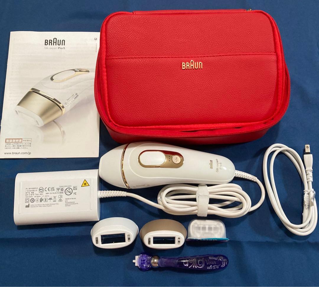 BRAUN Silk expert Pro 5 光美容器　脱毛器　PL5267