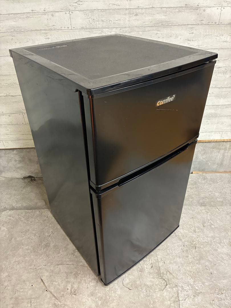 comfee ノンフロン冷凍冷蔵庫 RCT90BL(E) 2023年製