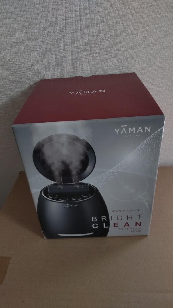 YA-MAN 毛穴ケアスチーマー ブライトクリーン ブラック IS98B