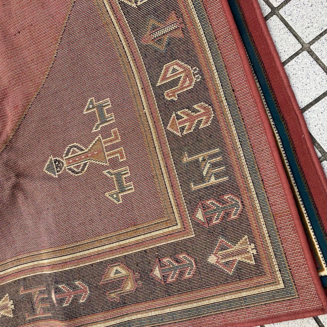 ヴィンテージ shalimar 民族柄 ペルシャ絨毯 大型絨毯 カーペット ラグ