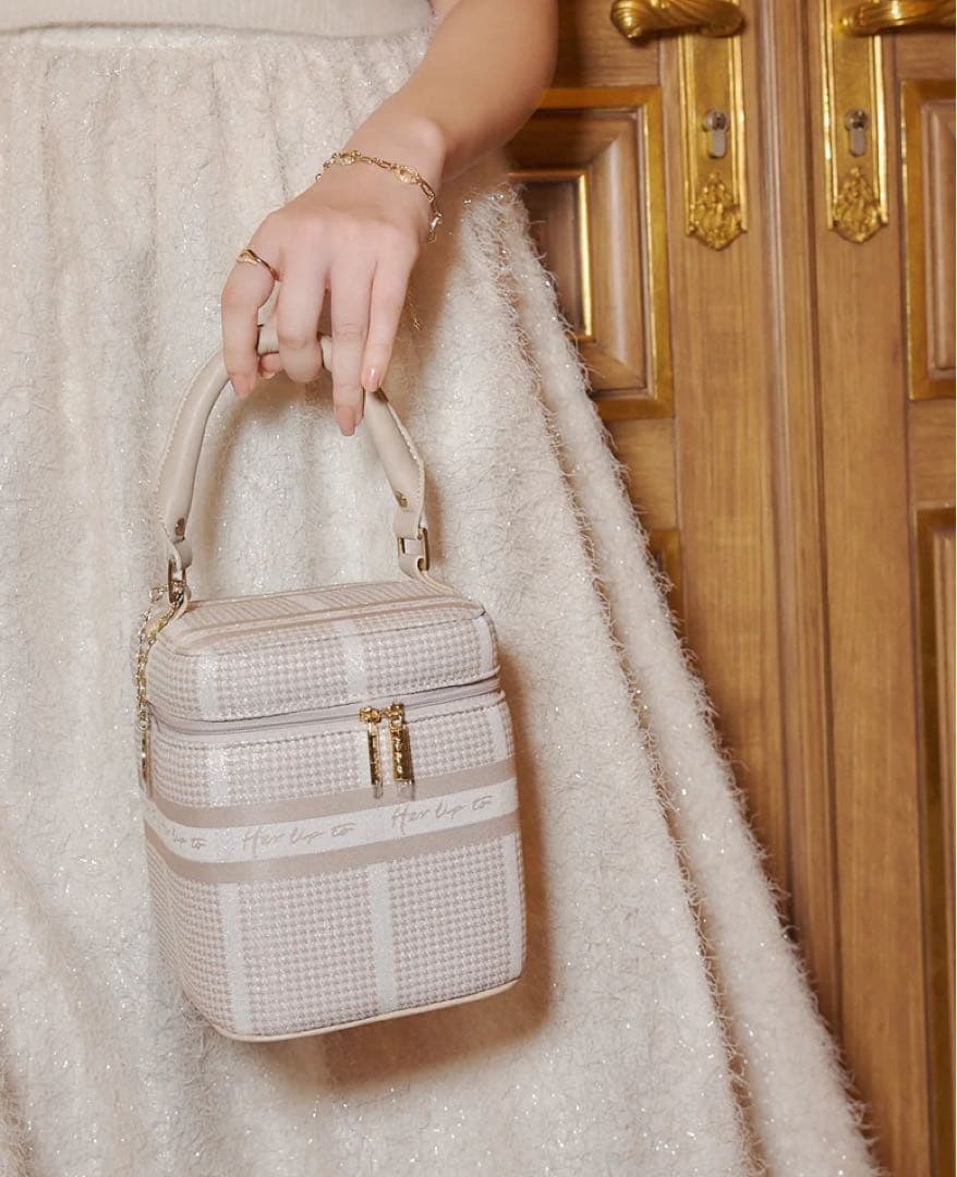 HLT Jacquard Vanity Bag herlipto 値下げ不可