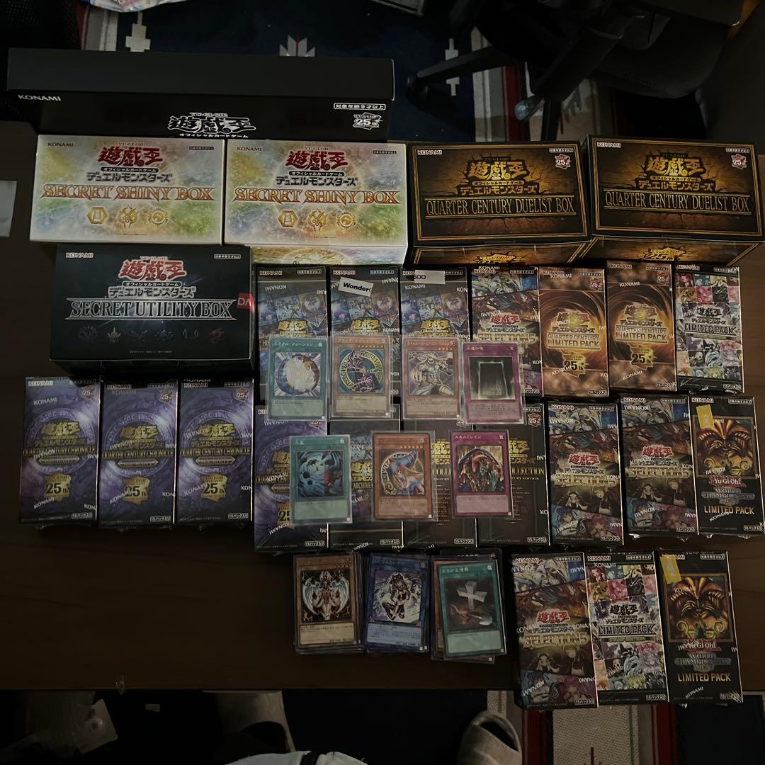 遊戯王引退品まとめ売り　ブラックマジシャンガールスーパーパラレル　未開封BOX