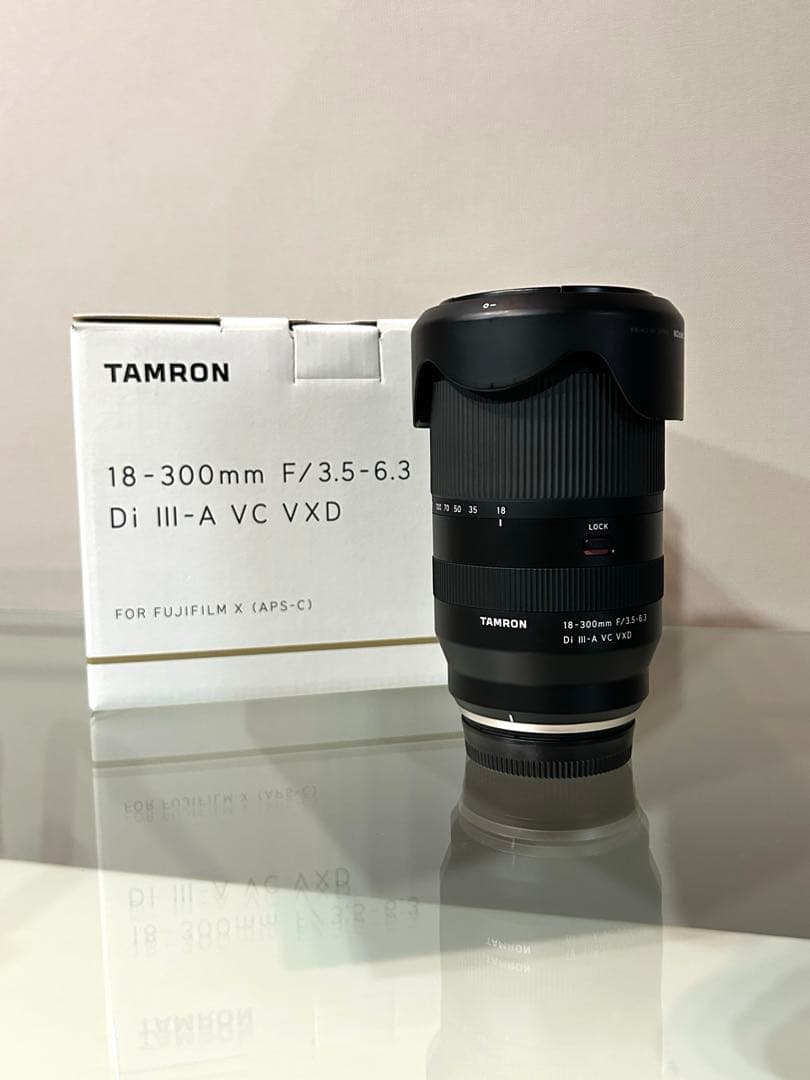 TAMRON 18-300mm フジフイルム用 タムロン B061