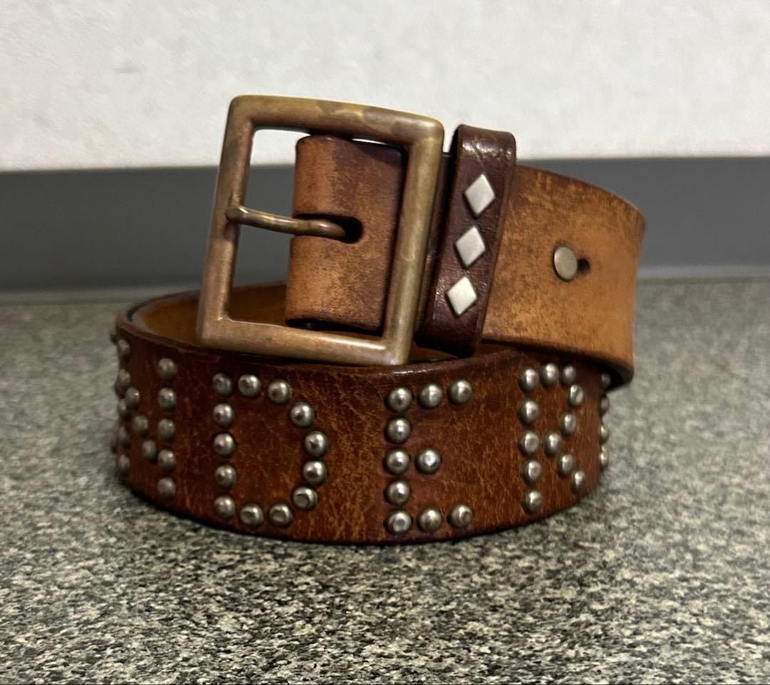 テンダーロイン htc スタッズベルト 36 ブラウン　茶　木村拓哉　rats