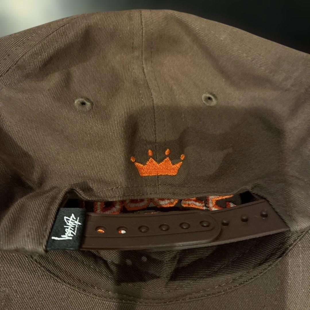 STUSSY正規品キャップ チョコレート ブラウン 限定