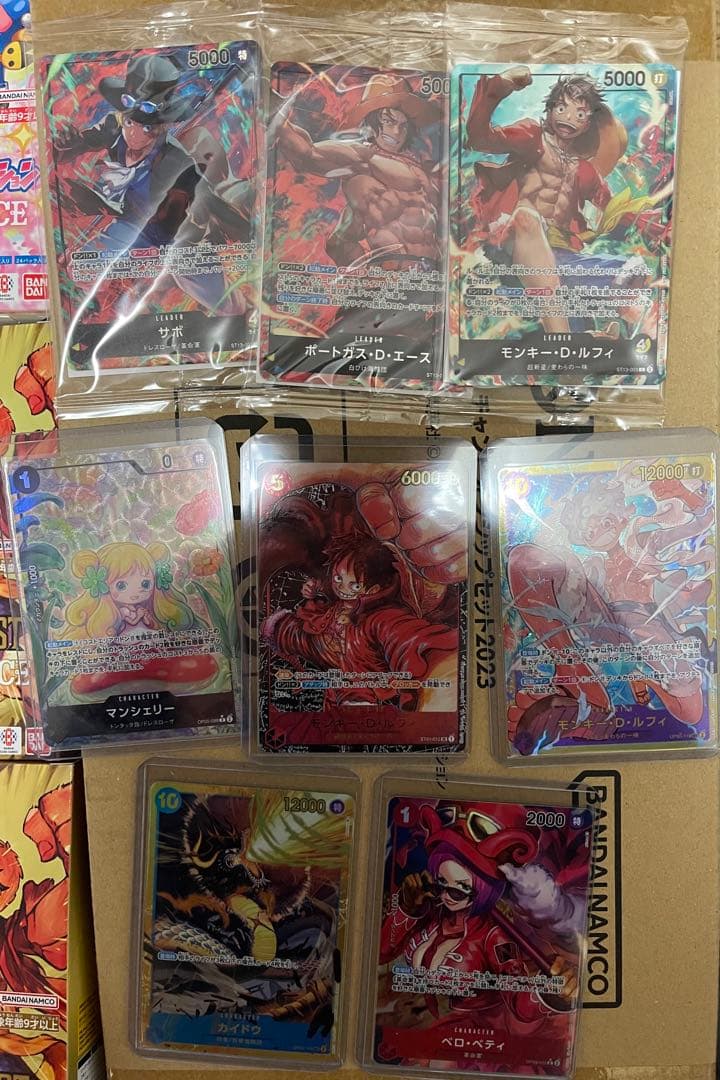 【引退品】　ワンピースカード　未開封BOX テープ付き　50セット　プロモ複数