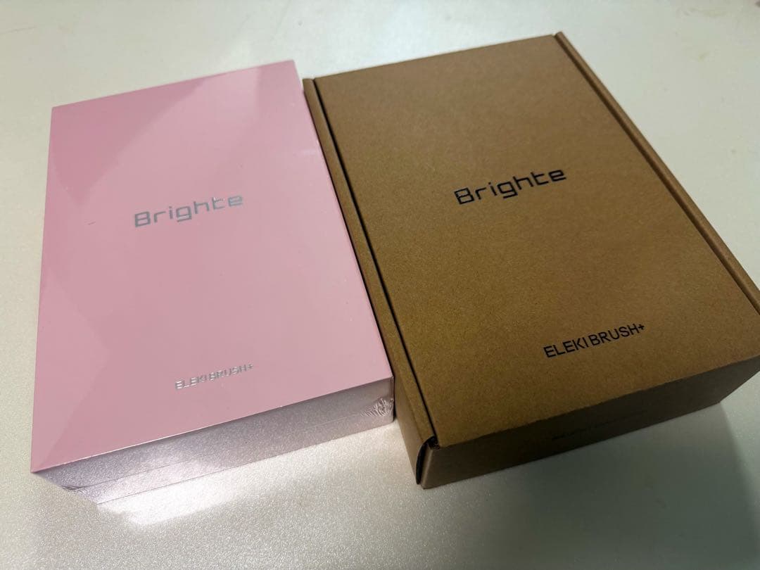 ★新品未開封おまけ付★Brighte ELEKI BRUSH★人気のピンク