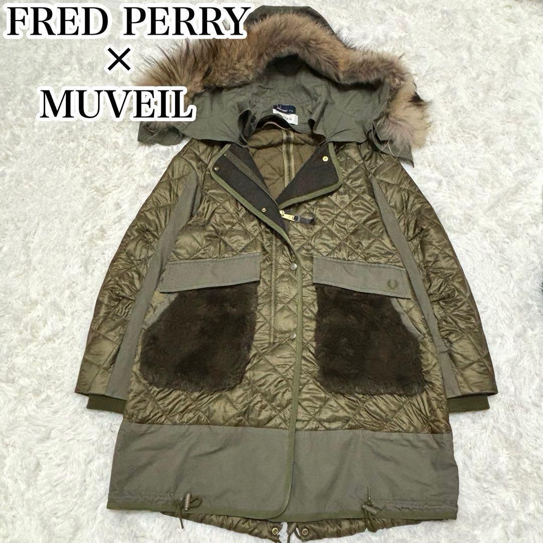 ぱ*ふ様 希少★FRED PERRY × MUVEIL フィッシュテールパーカー