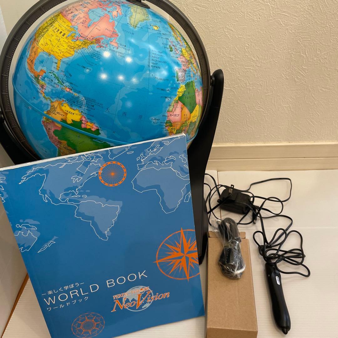 【データ更新、メモリー交換済み】ドウシシャ　しゃべる地球儀　PG-NV15