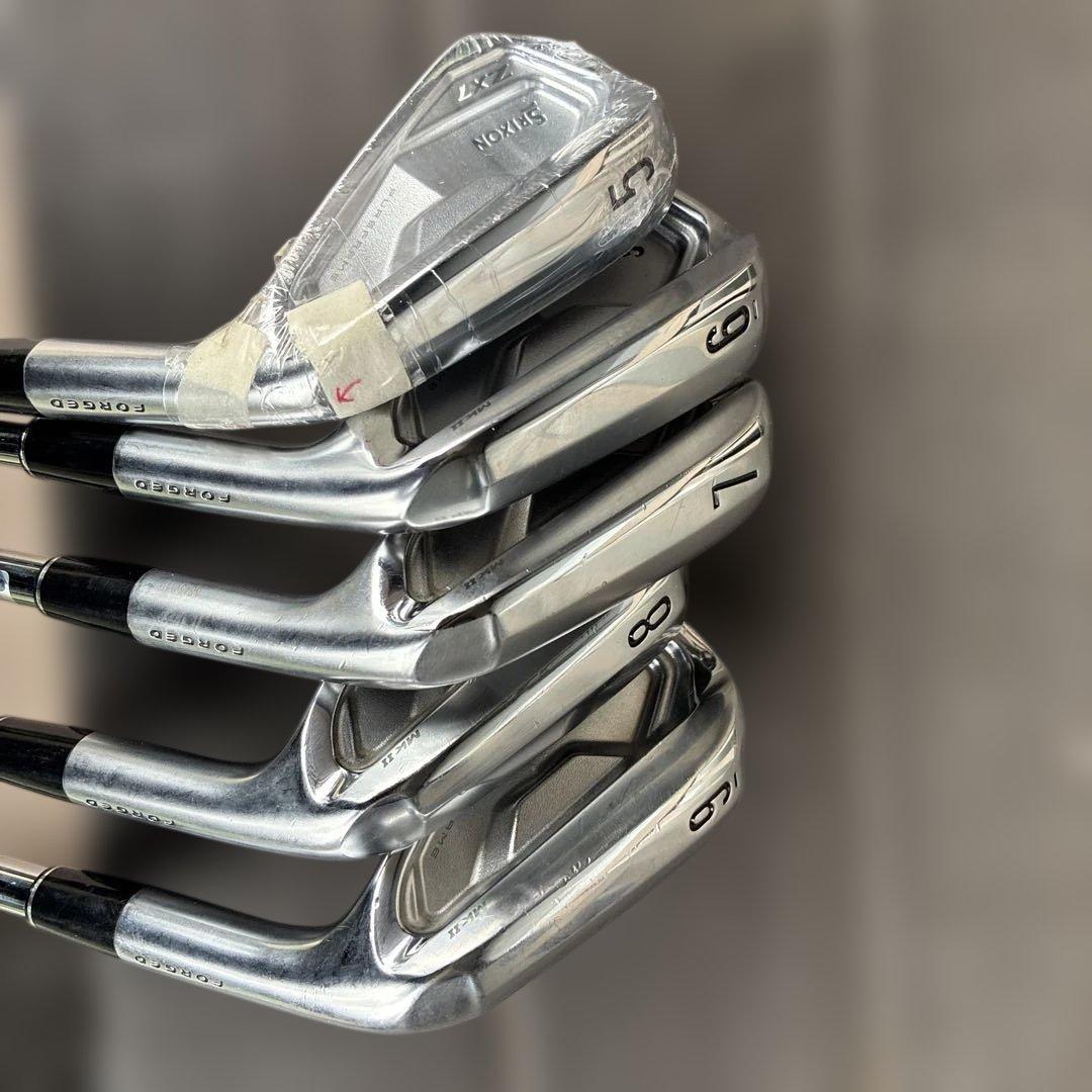 アイアンセット 5本 スチールシャフトスリクソンzx7mk2 アイアン