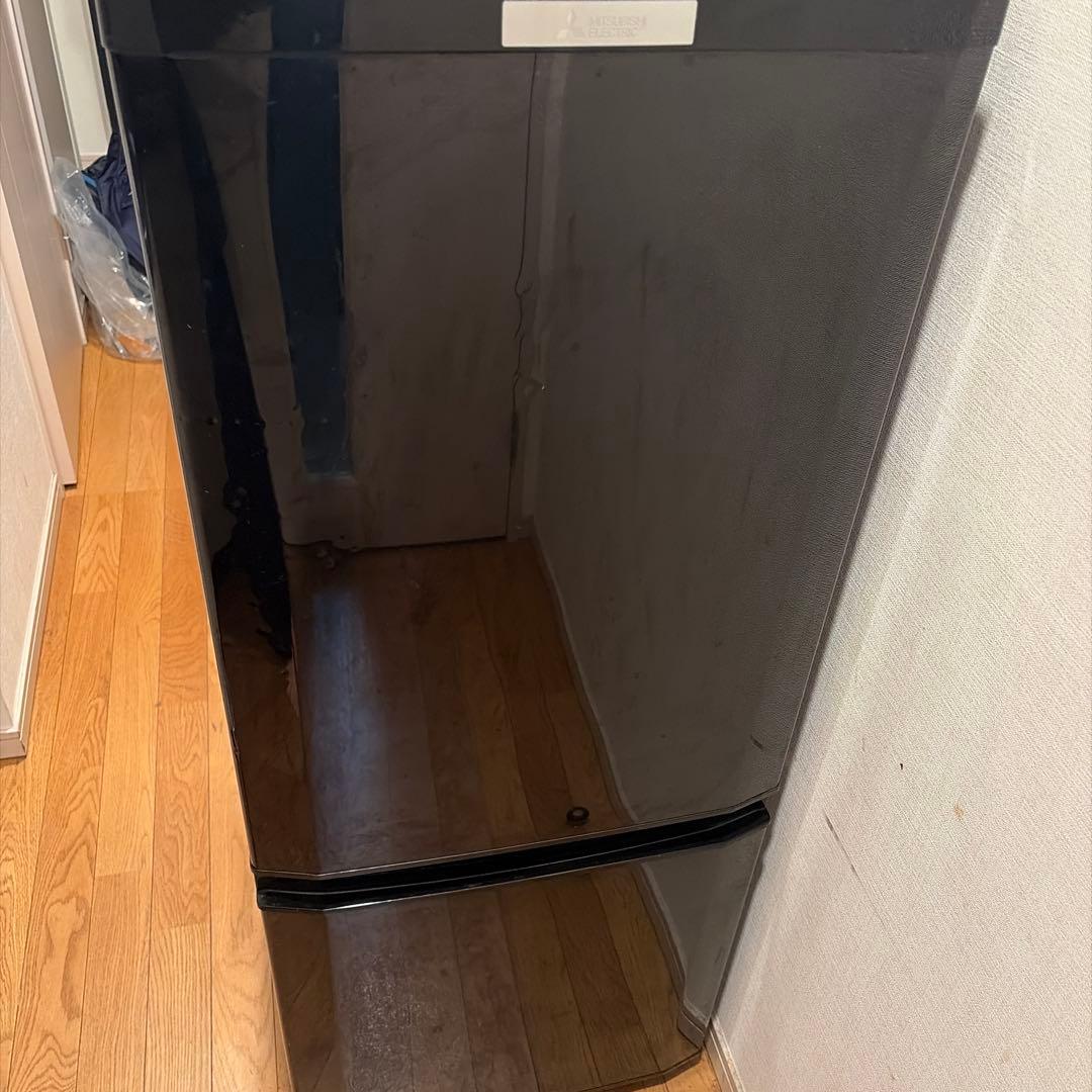 全国送料無料　破格　三菱 冷蔵庫 146L 2019年製 MR-P15D-B