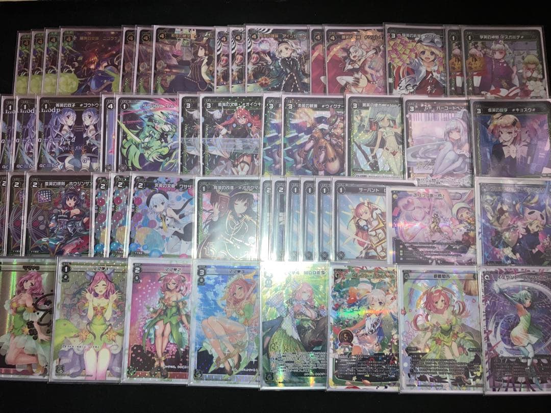 ウィクロス ママ　ほぼフルホイル デッキ wixoss