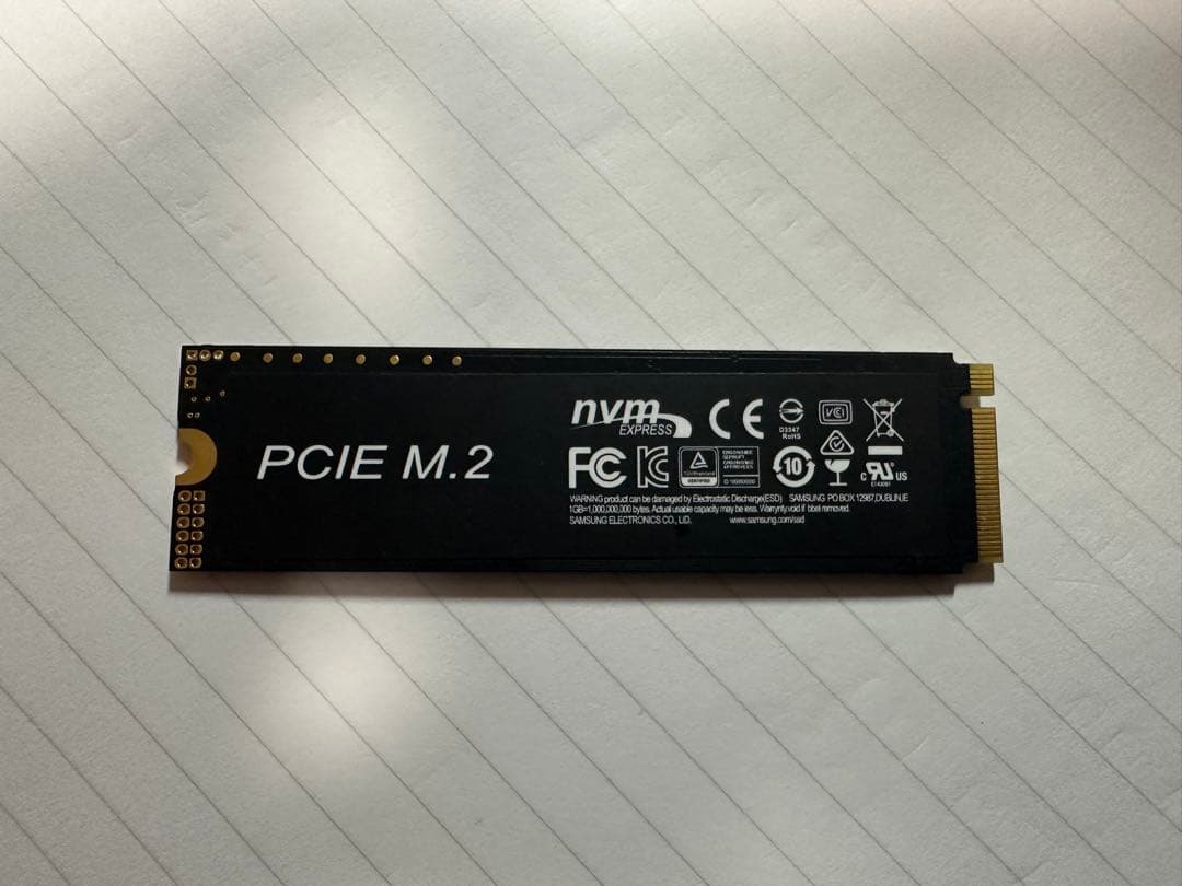 PCIE M.2 NVMe SSD Pcie3.0 ジャンク