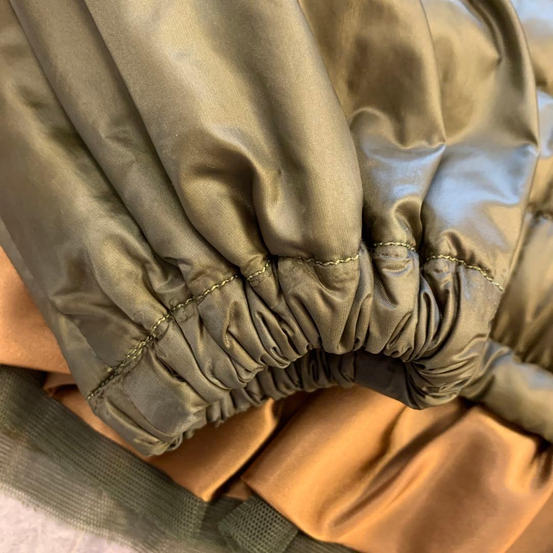 MONCLER モンクレール＊SACAI フリル 軽量ライトダウン