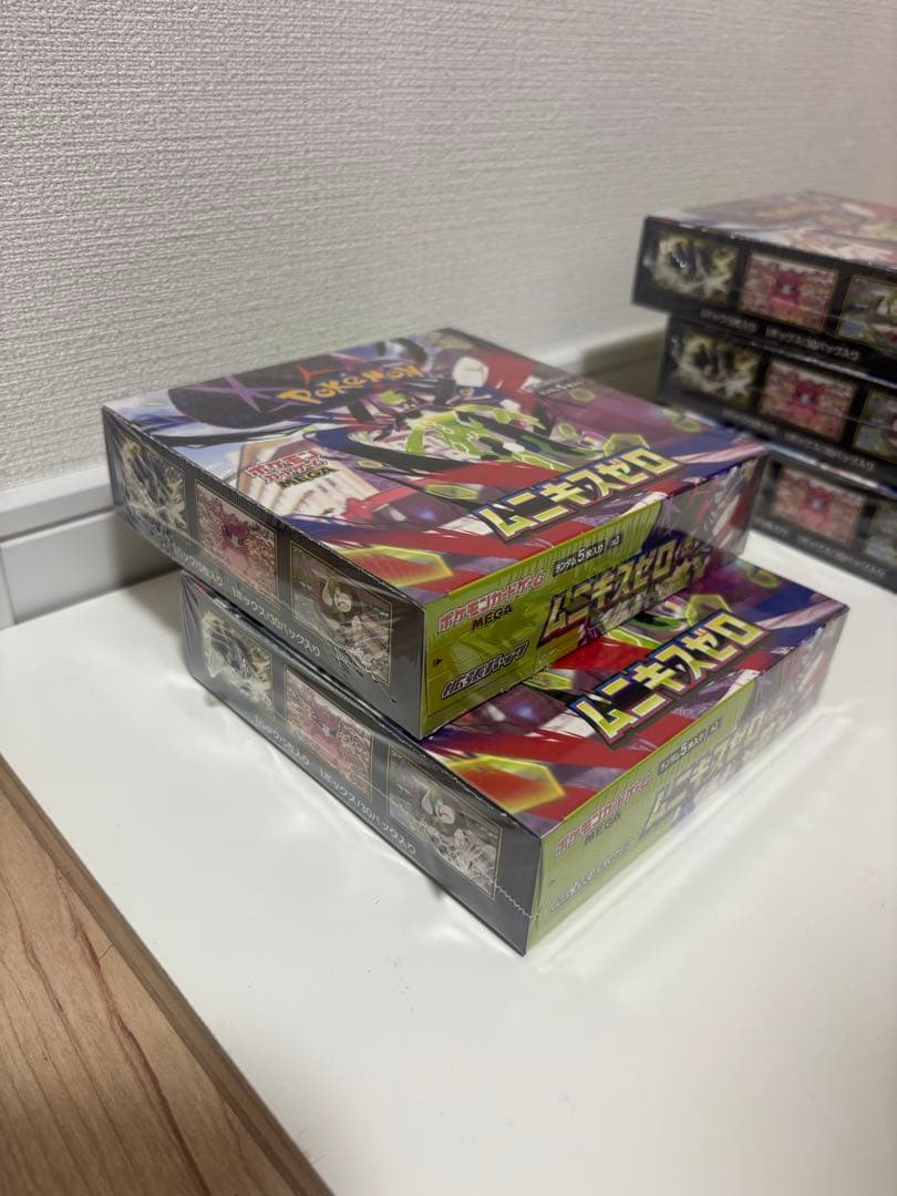 ポケモンカード ムニキスゼロ 7BOX シュリンク 付き封入率一致品