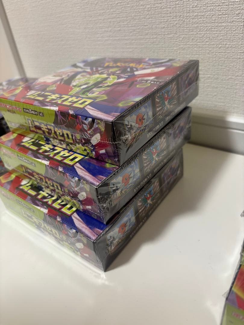 ポケモンカード ムニキスゼロ 7BOX シュリンク 付き封入率一致品